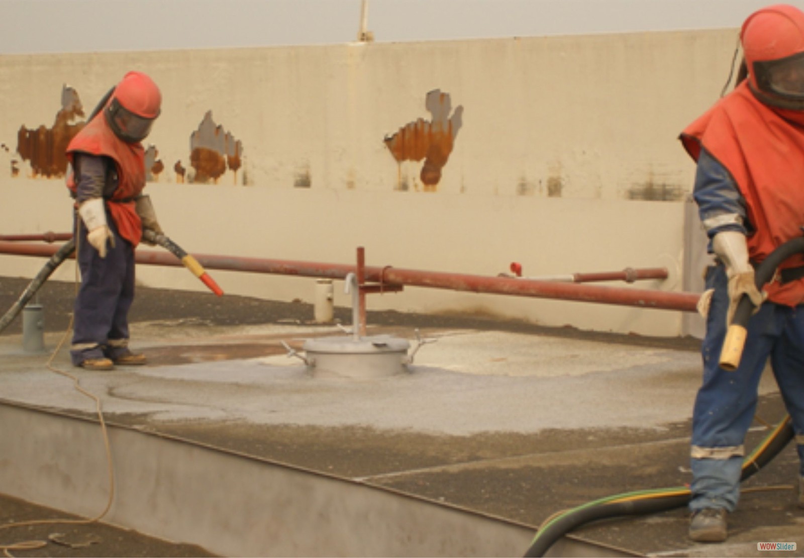 COLLAPSIBLE ROOF STORAGE TANK (COATING-CORROSION WORK) QIT MOBIL-2007