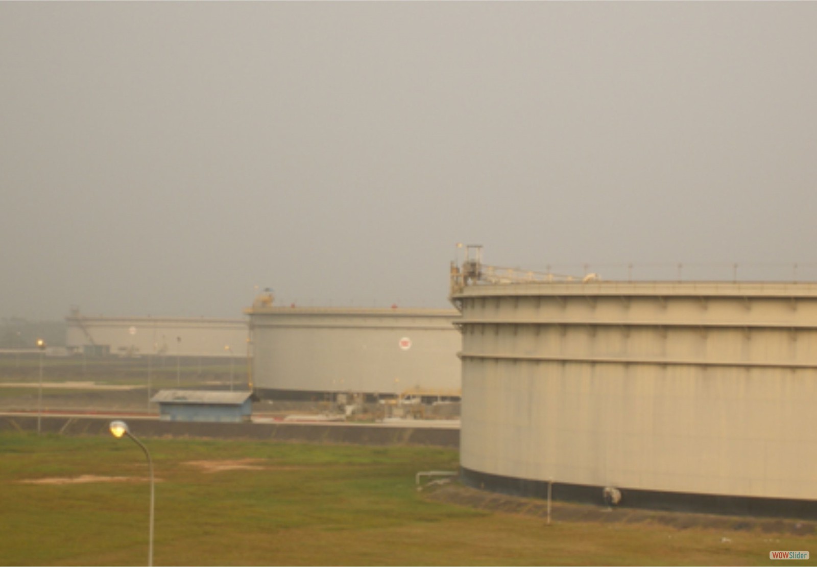 Tank 5009 after coating exercise 